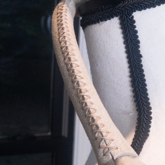 [SOLD]Barbara Bonner Large Suede Shoulder Bag - Picture 4 of 8